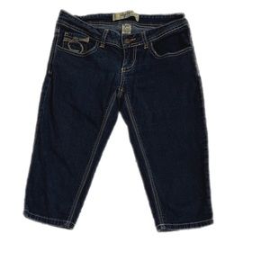 Tyte Capri Jeans Dark Wash Size 3